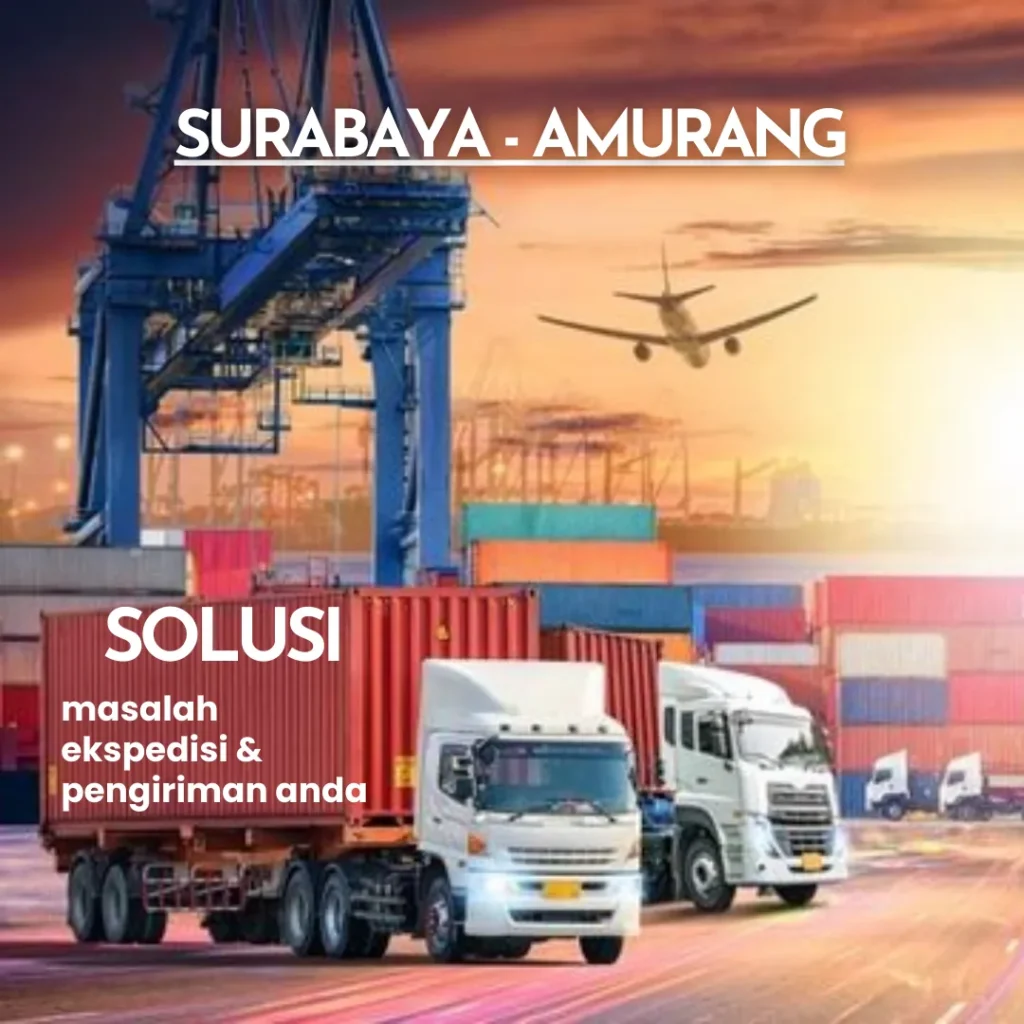 ekspedisi surabaya amurang