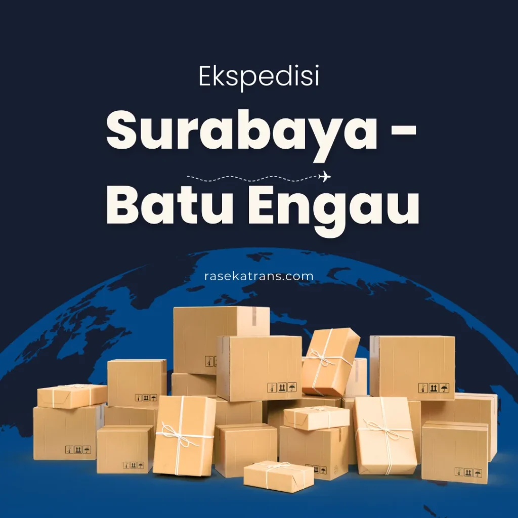 ekspedisi surabaya batu engau