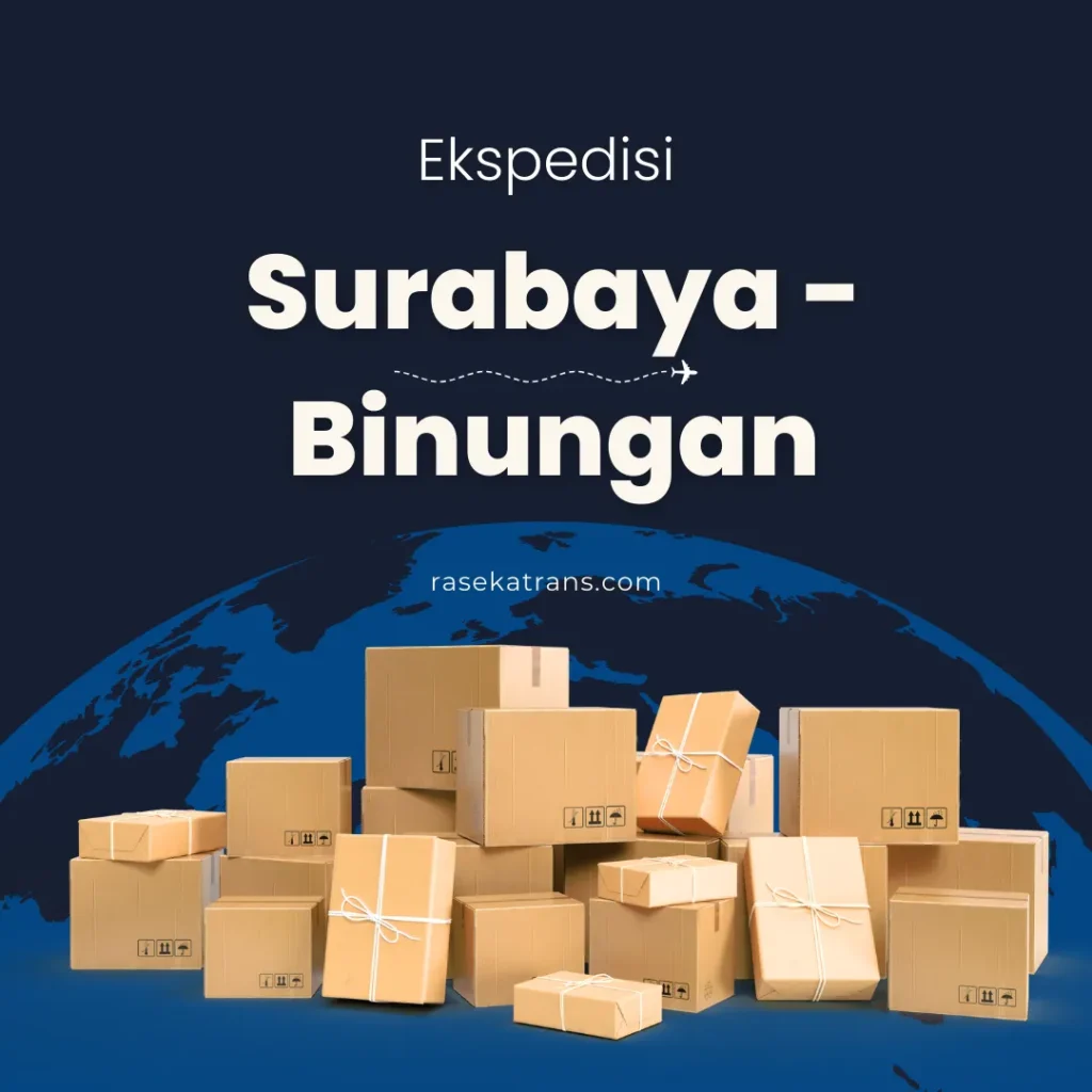 ekspedisi surabaya binungan