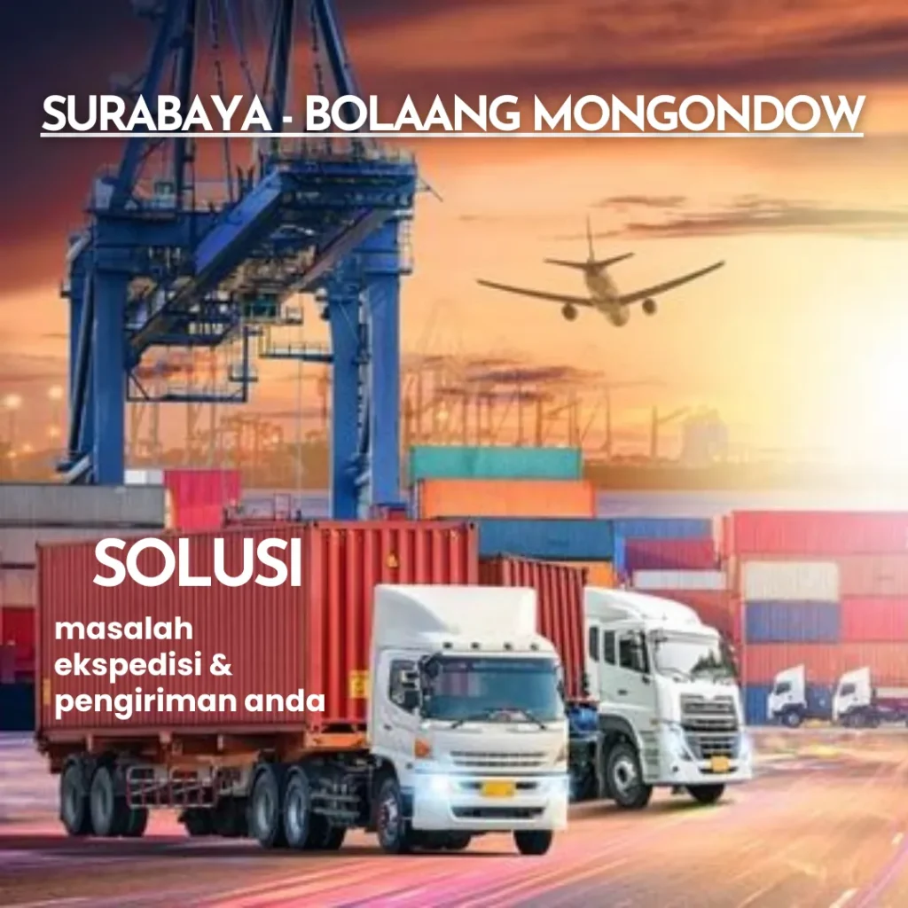 ekspedisi surabaya bolaang mongondow