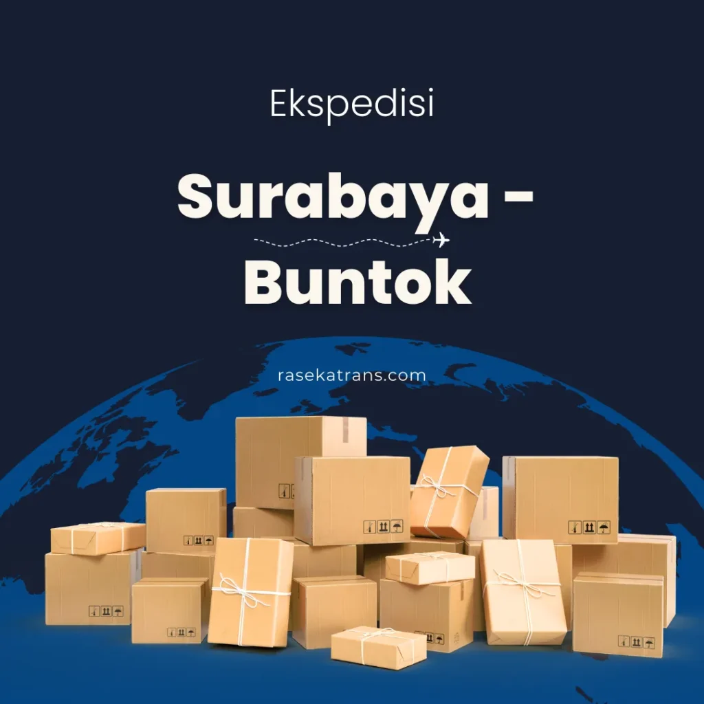 ekspedisi surabaya buntok