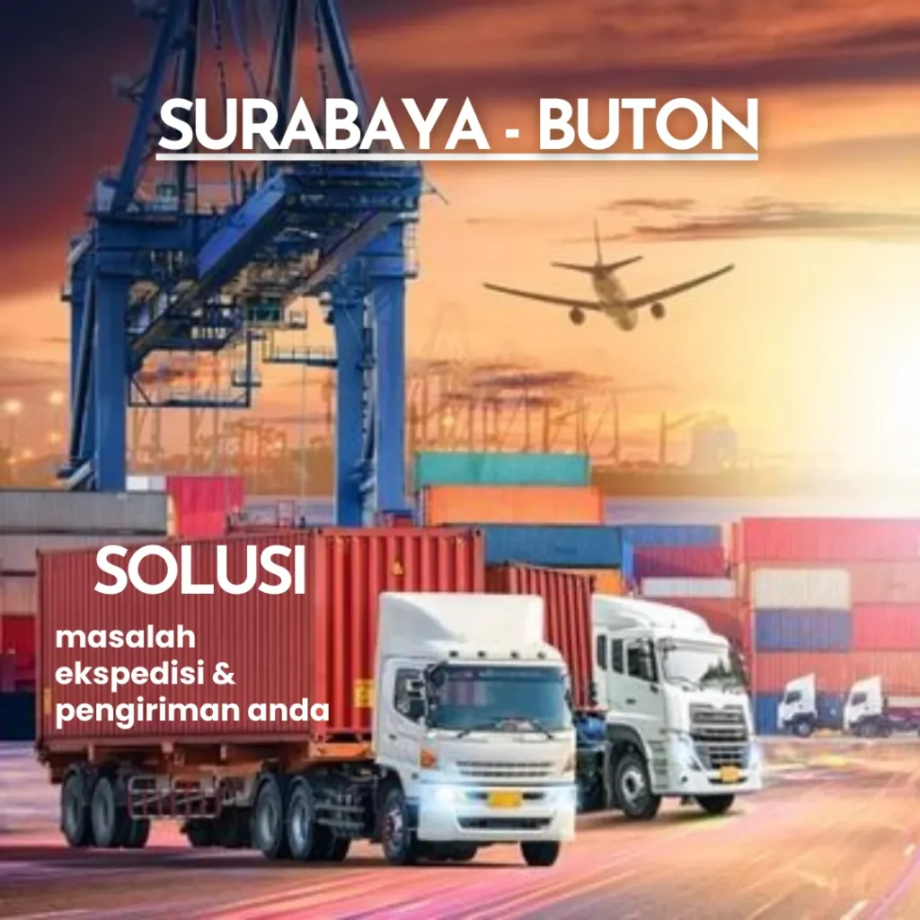 ekspedisi surabaya buton