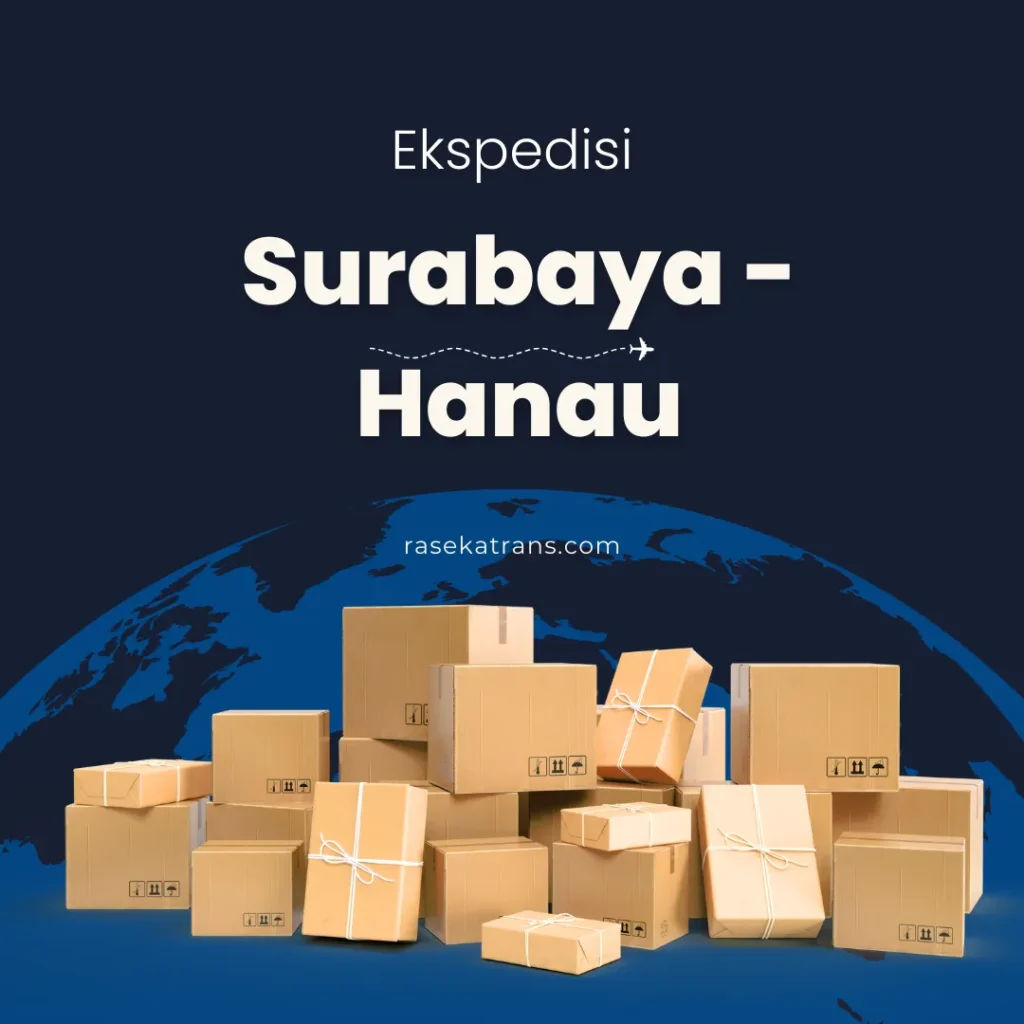 ekspedisi surabaya hanau