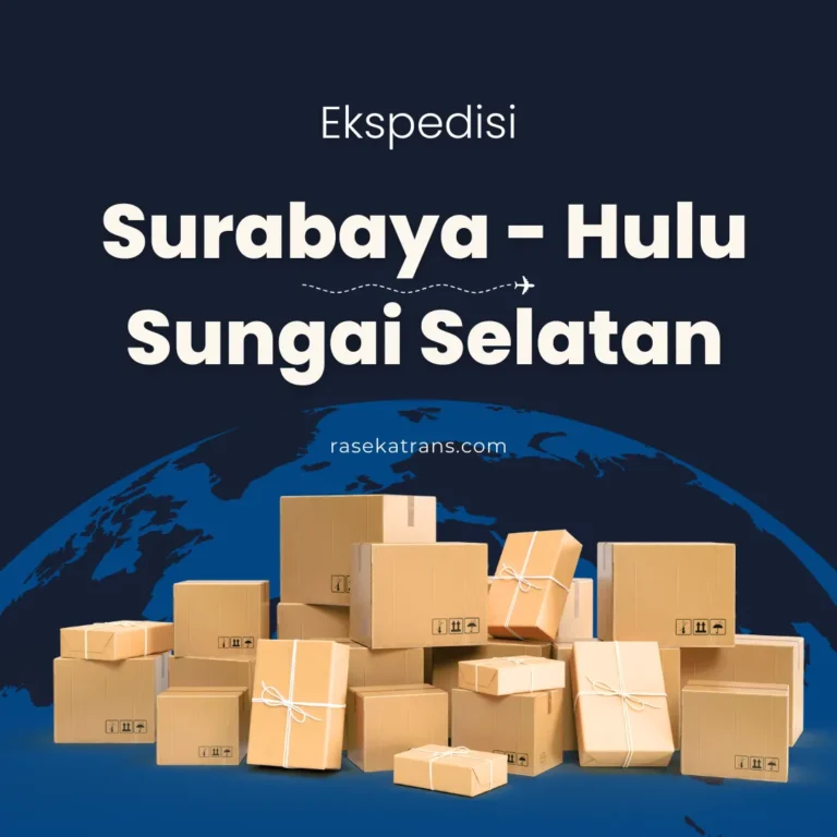 ekspedisi surabaya hulu sungai selatan