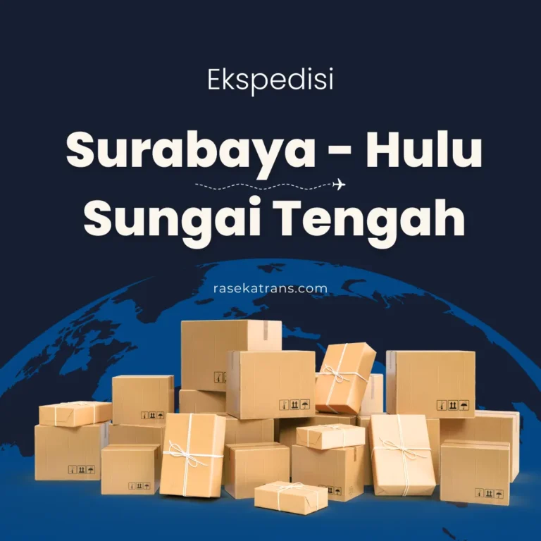 ekspedisi surabaya hulu sungai tengah