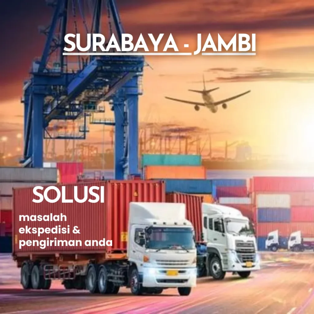 ekspedisi surabaya jambi