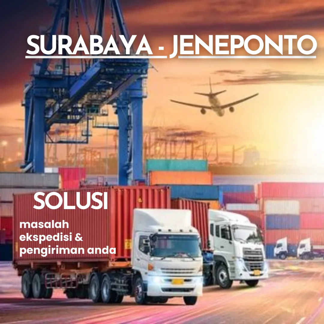 ekspedisi surabaya jeneponto