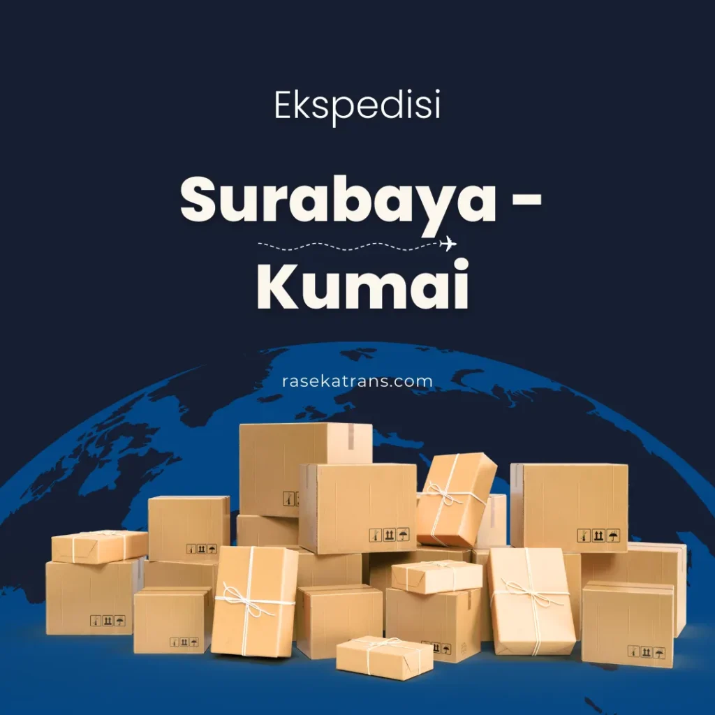 ekspedisi surabaya kumai
