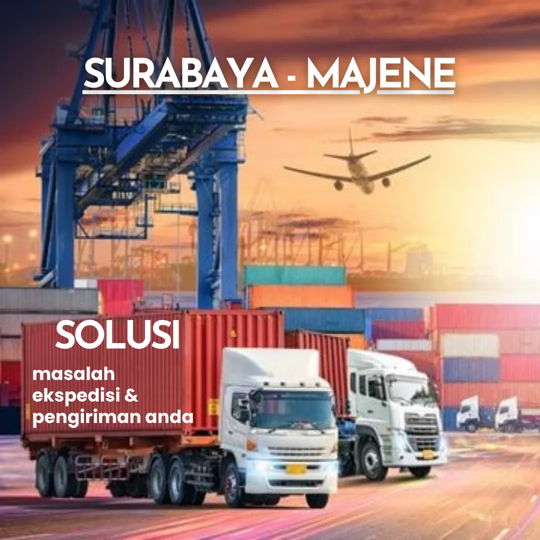ekspedisi surabaya majene