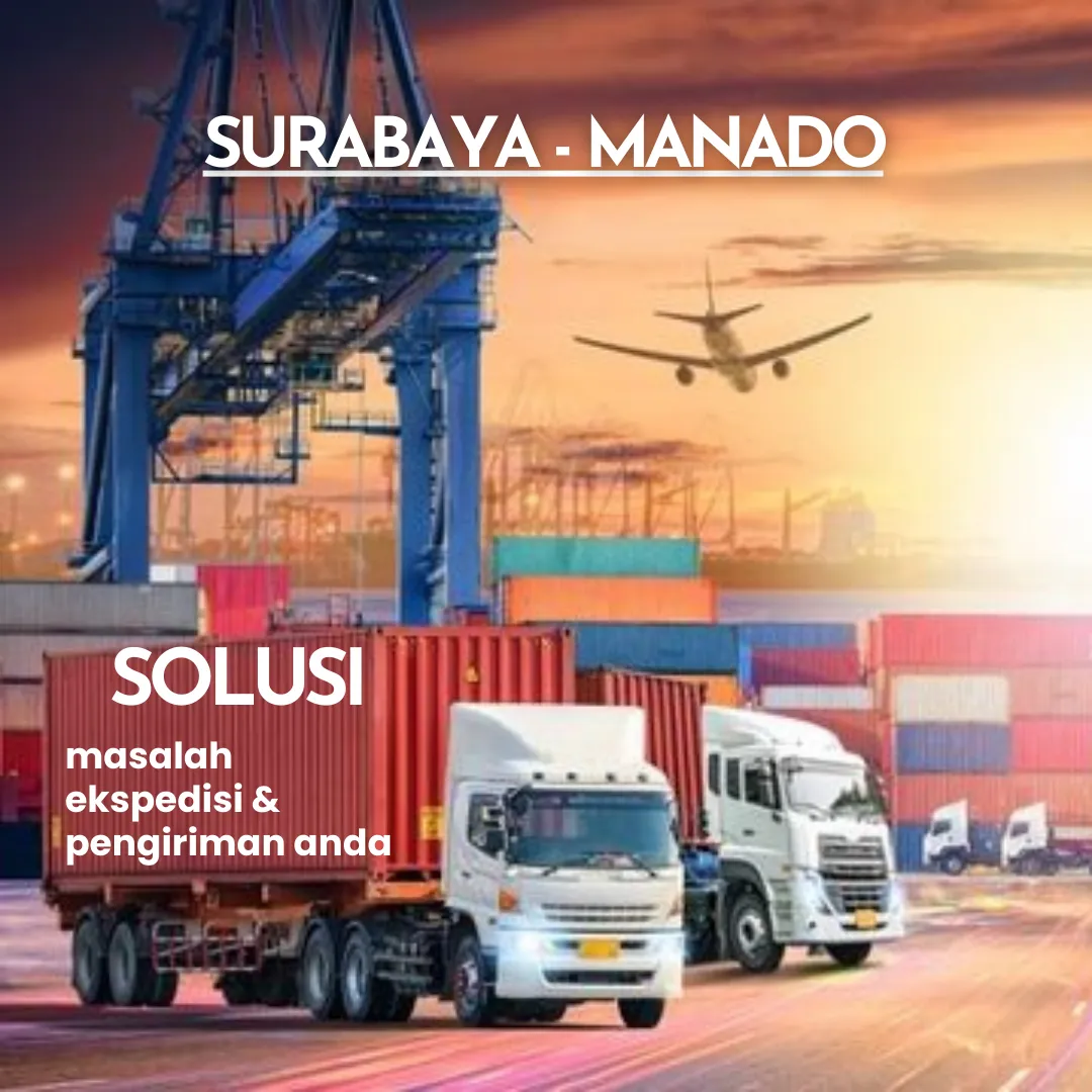 ekspedisi surabaya manado