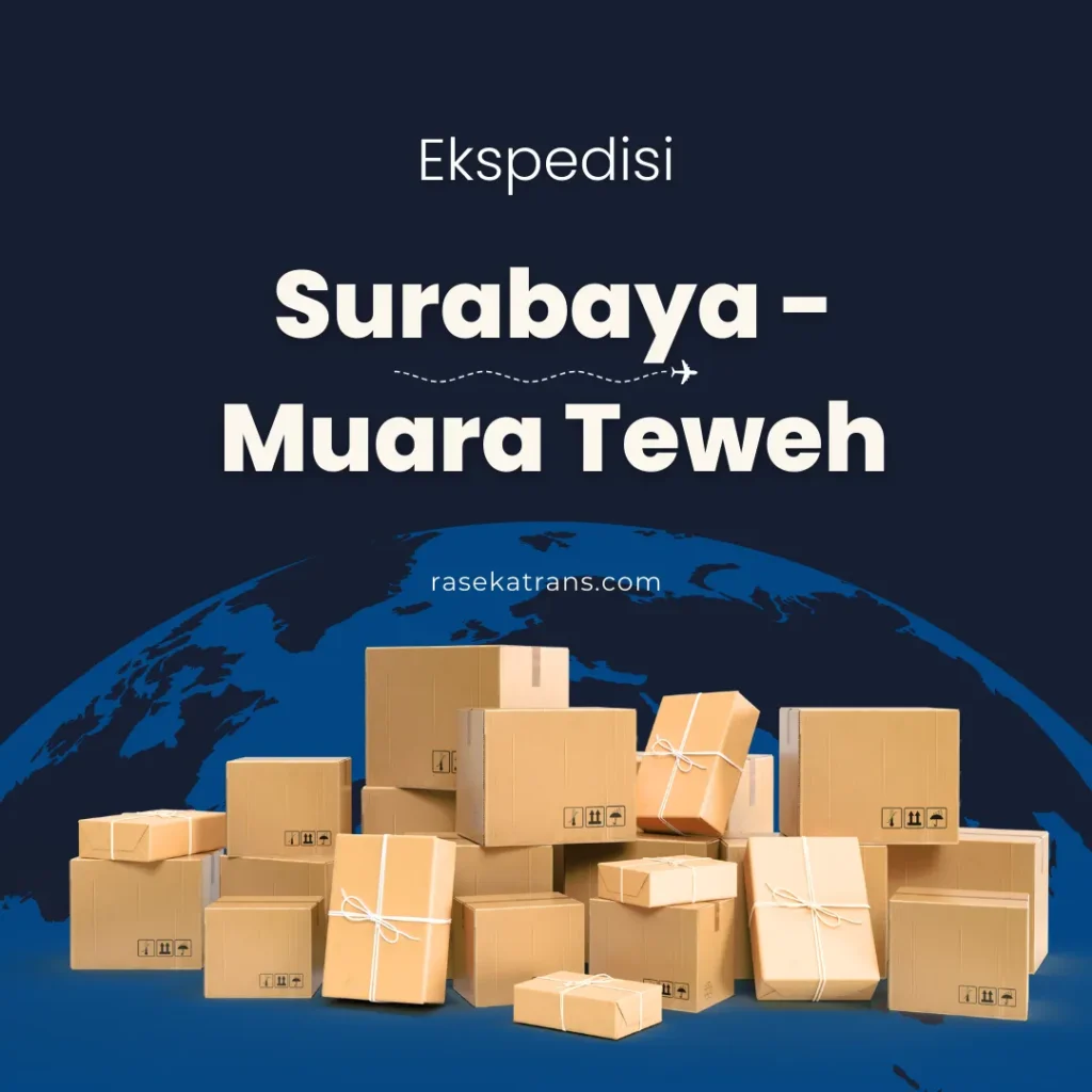 ekspedisi surabaya muara teweh