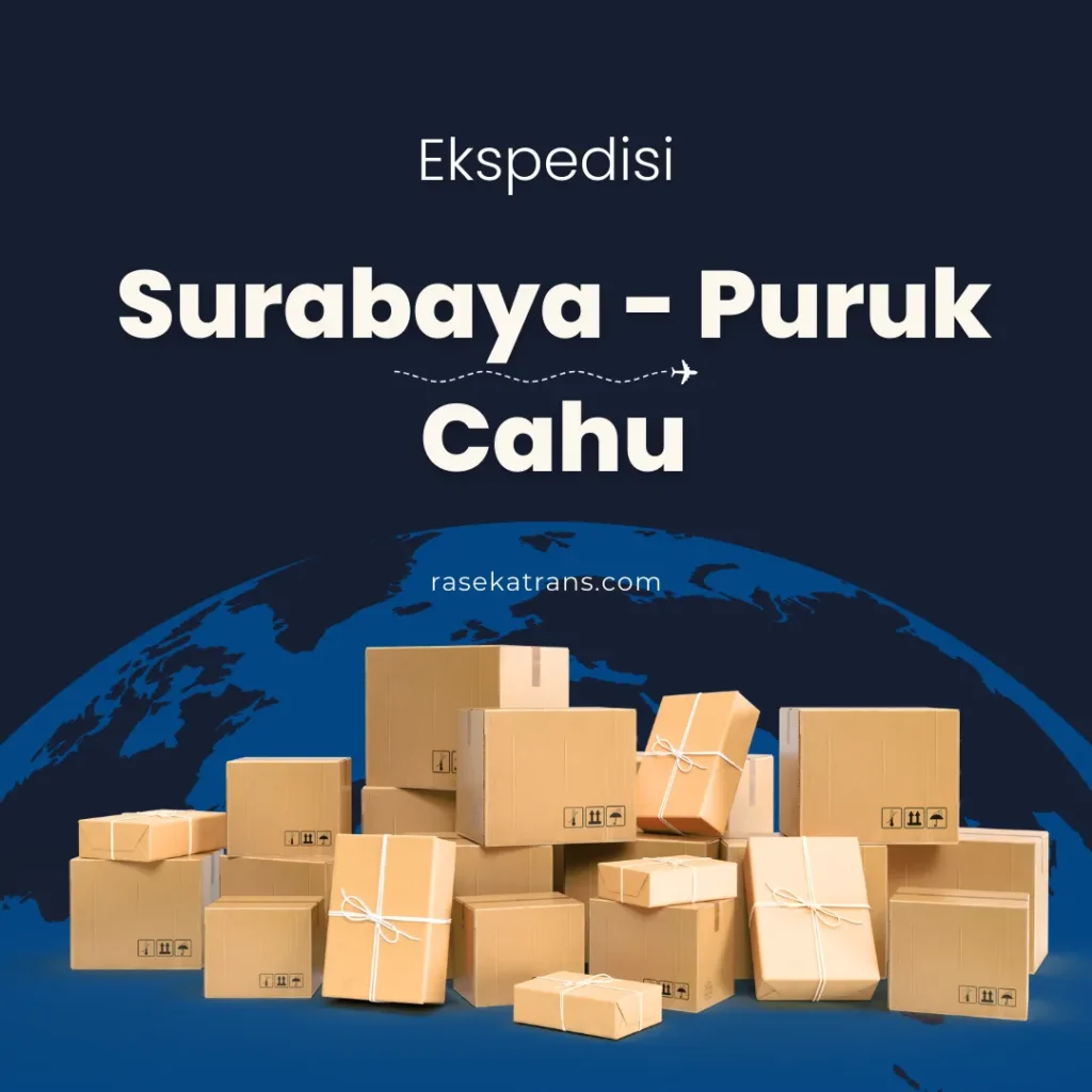 ekspedisi surabaya puruk cahu