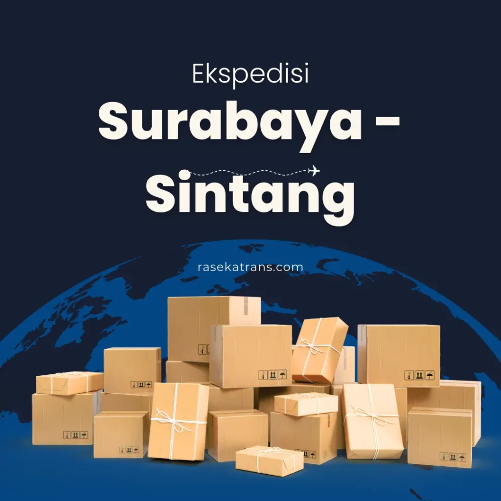 ekspedisi surabaya sintang