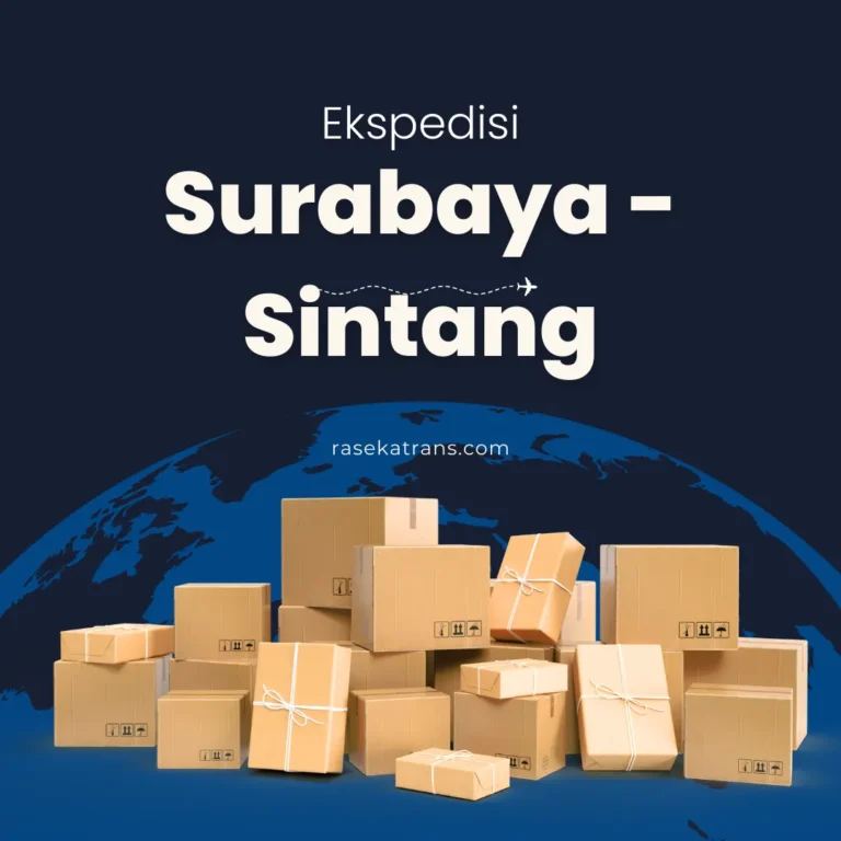 ekspedisi surabaya sintang