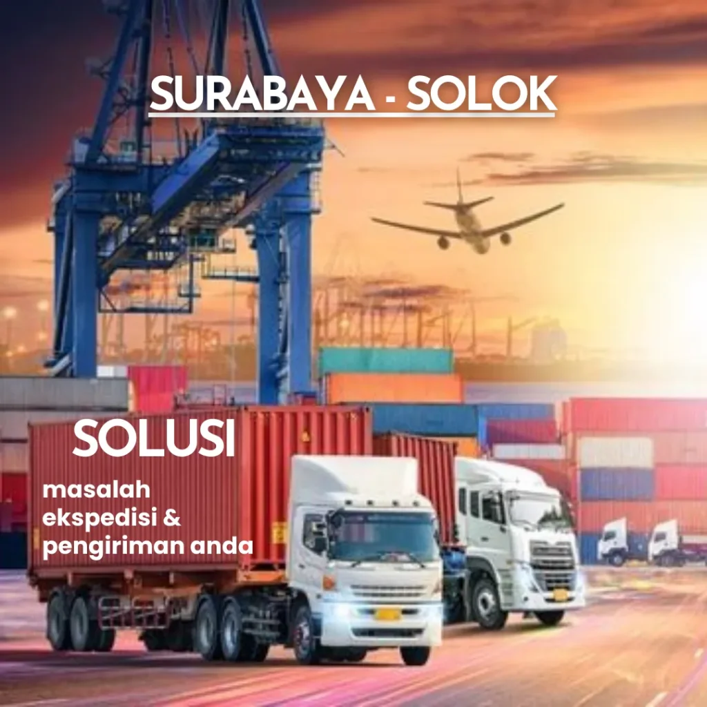ekspedisi surabaya solok