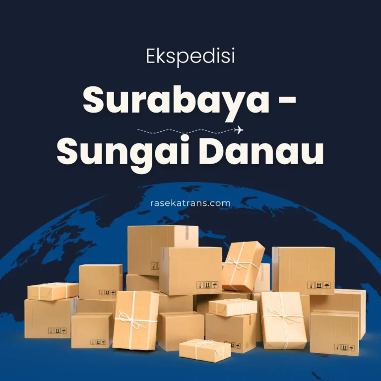 ekspedisi surabaya sungai danau