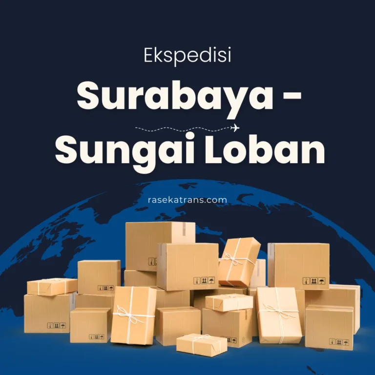 ekspedisi surabaya sungai loban