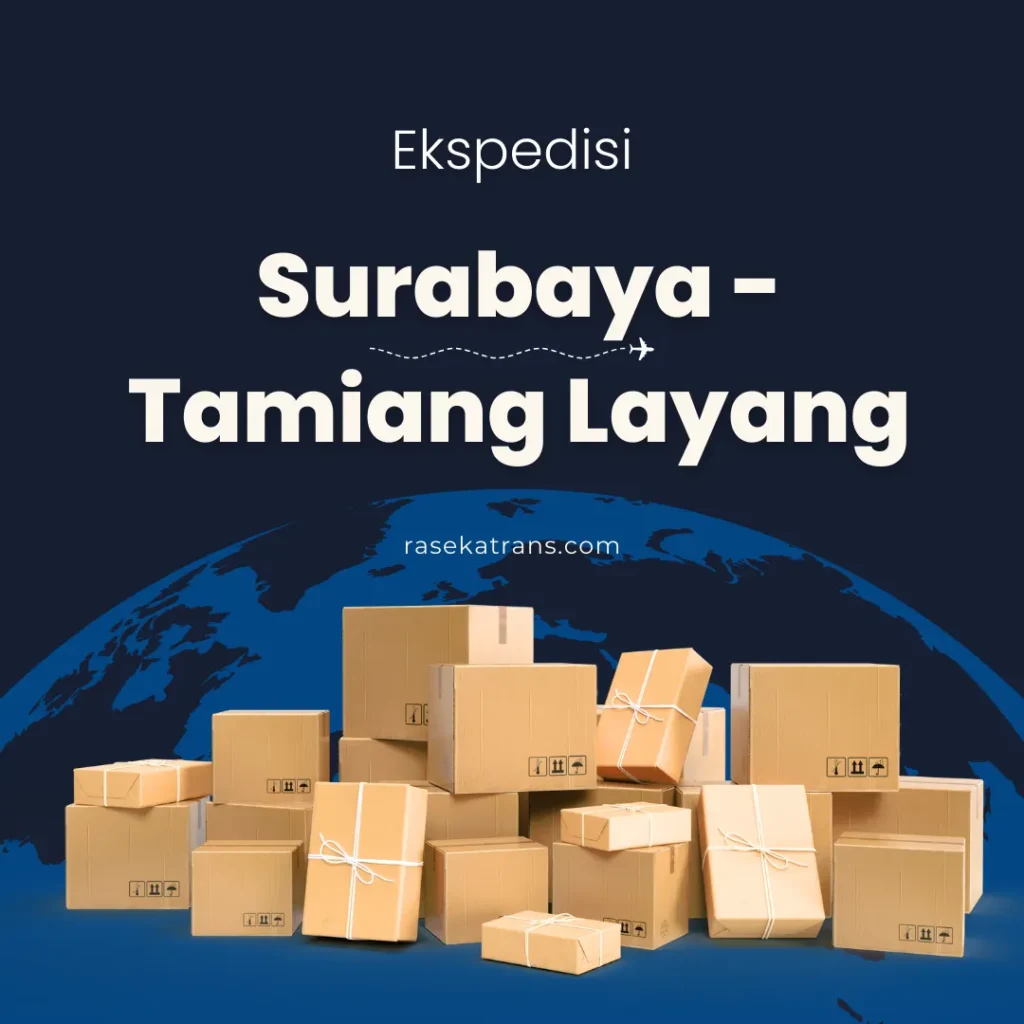 ekspedisi surabaya tamiang layang