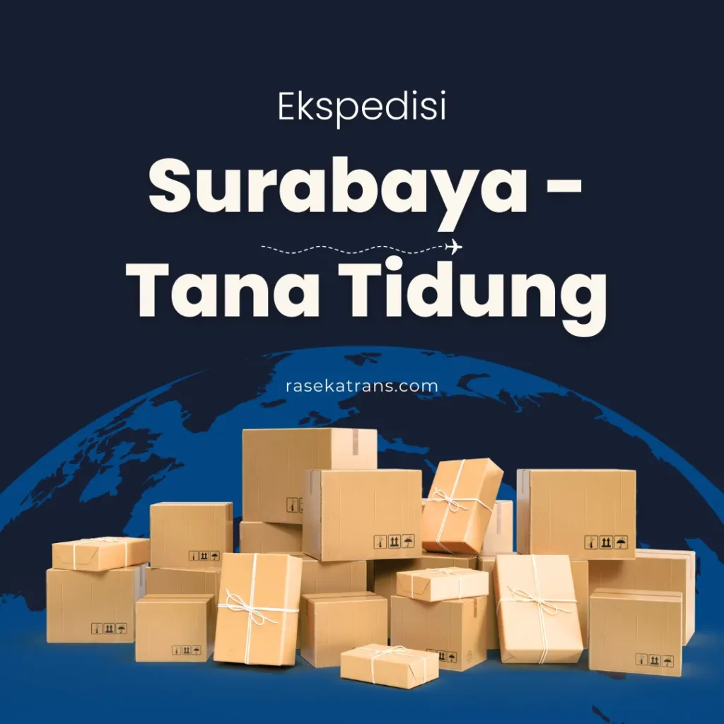 ekspedisi surabaya tana tidung