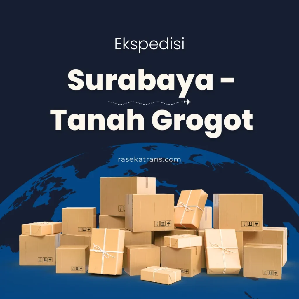 ekspedisi surabaya tanah grogot