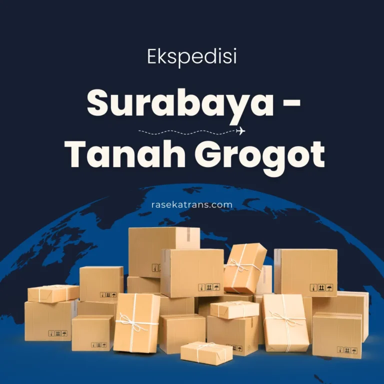 ekspedisi surabaya tanah grogot