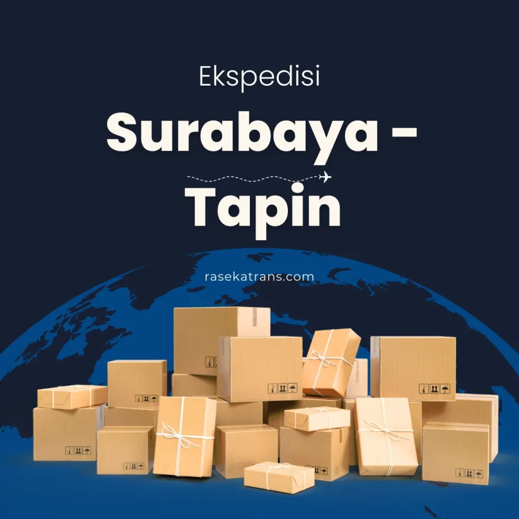 ekspedisi surabaya tapin