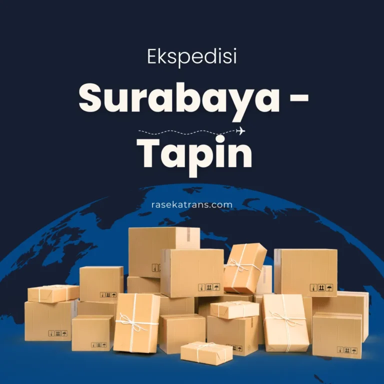 ekspedisi surabaya tapin