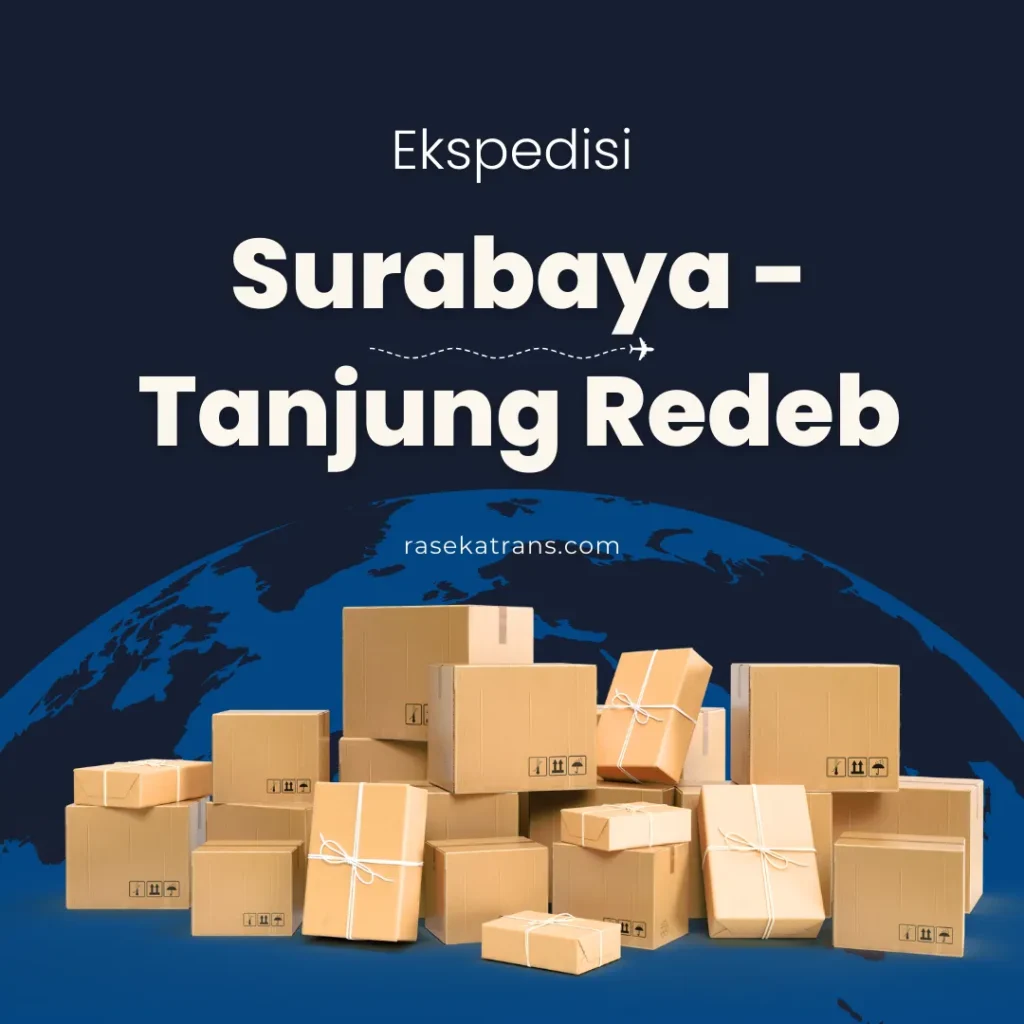 ekspedisi surabaya tanjung redeb