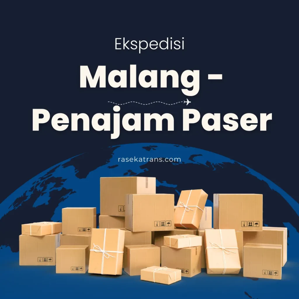 ekspedisi malang penajam paser