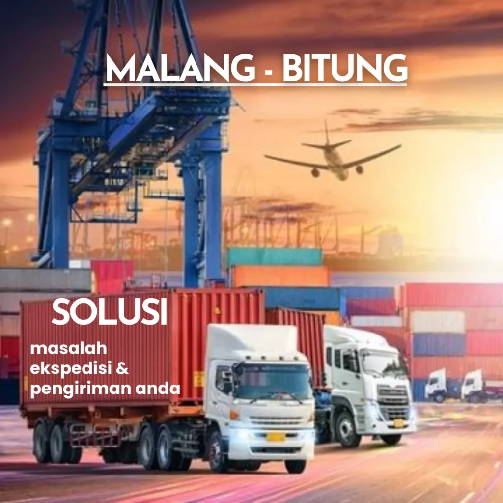 ekspedisi malang bitung