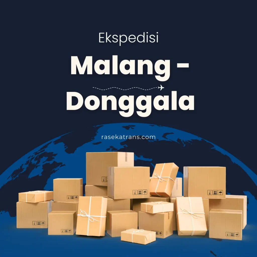 ekspedisi malang donggala